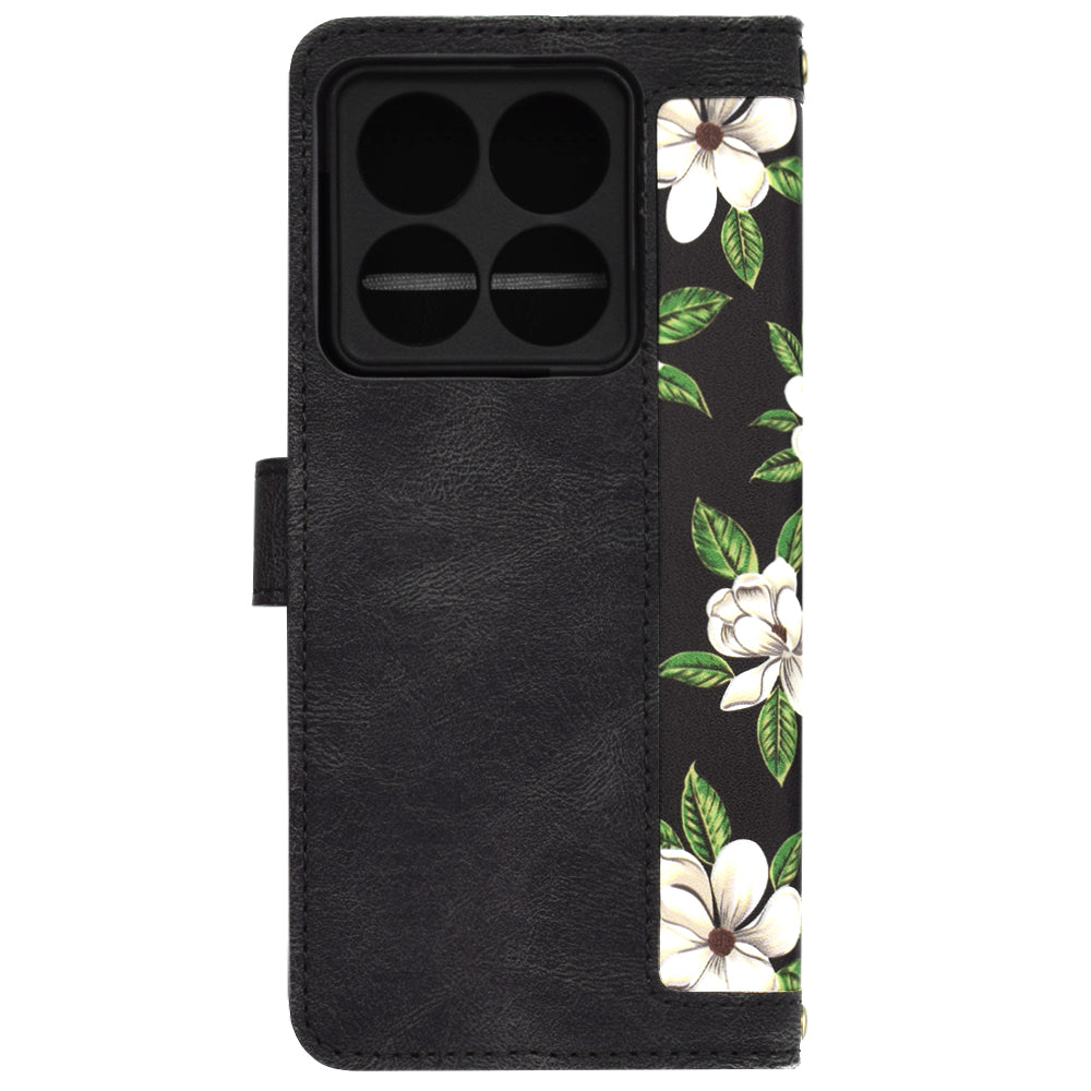 Θήκη για Xiaomi 14T Pro, Techsuit, FlipCraft, Μαύρη
