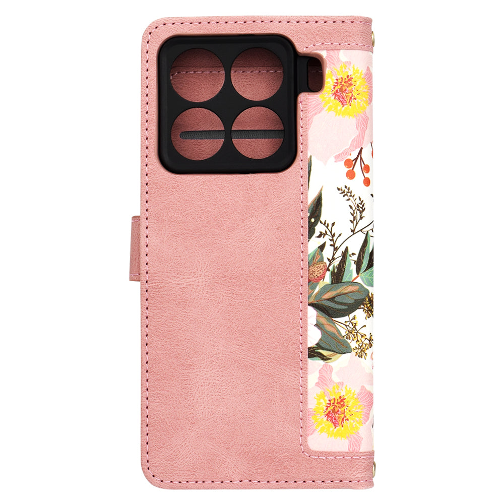 Θήκη για Xiaomi 15 Pro, Techsuit, FlipCraft, Ροζ