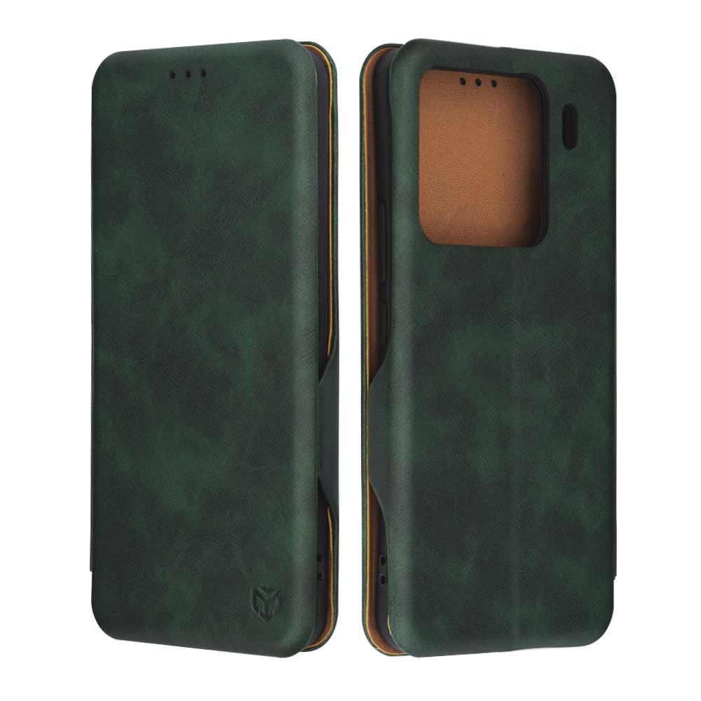 Θήκη για Xiaomi 15 Pro, Techsuit, Safe Wallet Plus, Πράσινο