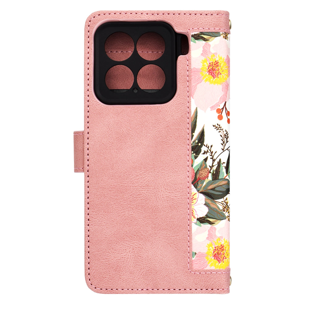 Θήκη για Xiaomi 15, Techsuit, FlipCraft, Ροζ