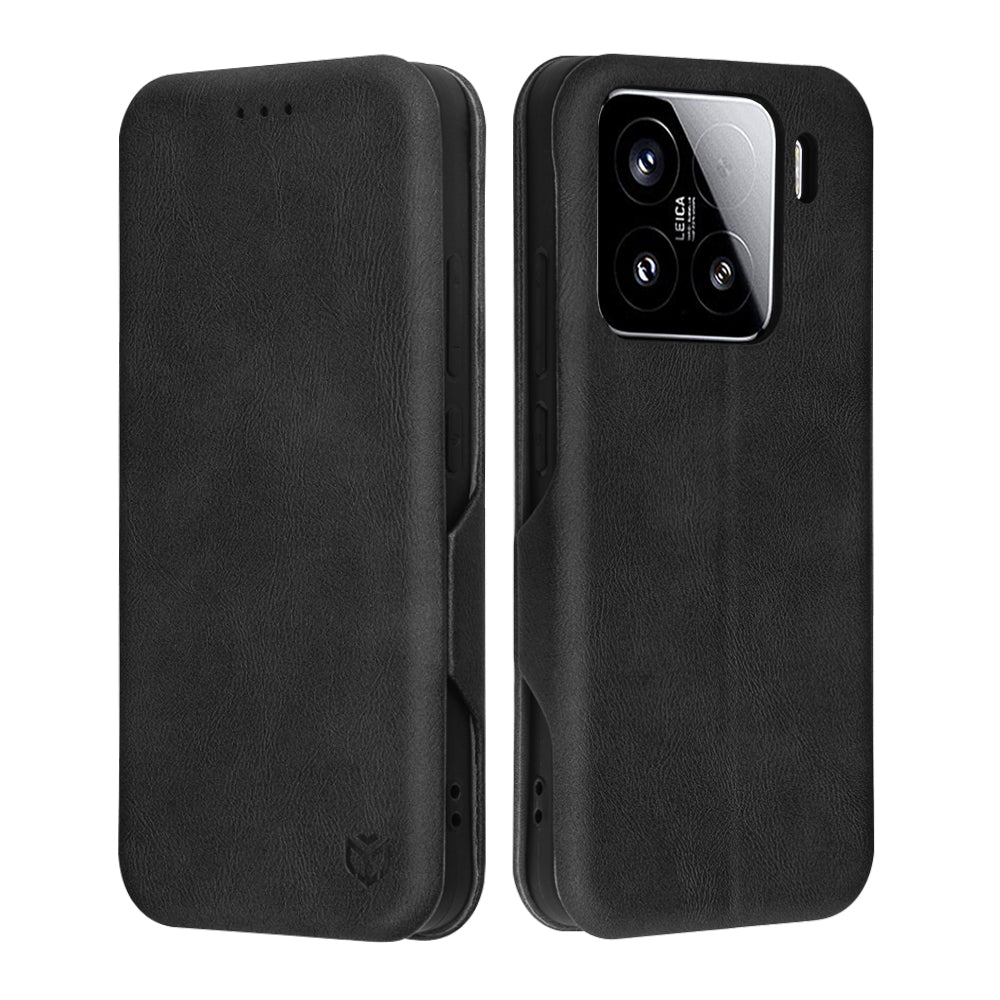 Θήκη για Xiaomi 15, Techsuit, Safe Wallet Plus, Μαύρη