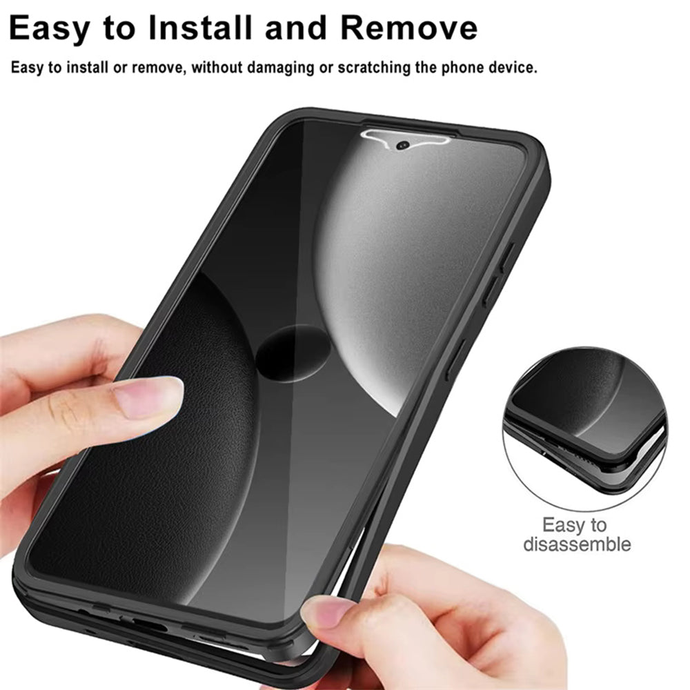 Θήκη για Xiaomi 15 Ultra, Techsuit, ColorVerse 360, Μαύρο