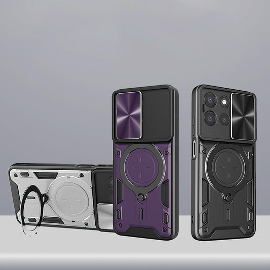 Θήκη για Xiaomi 17T Pro, Techsuit, CamGuard Pro, Κόκκινο