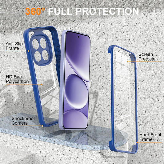 Case for Xiaomi 17T Pro, Techsuit, ColorVerse 360, Blue