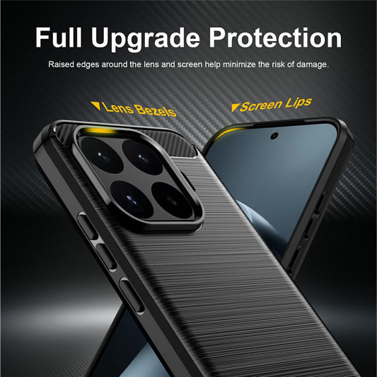 Θήκη για Xiaomi 17T, Techsuit, Carbon, Μαύρο