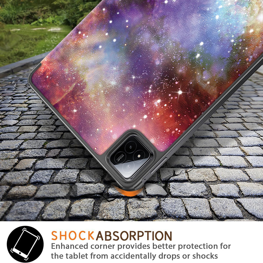 Θήκη για Xiaomi Pad 7 / 7 Pro, Techsuit, FoldPro Galaxy, Πολύχρωμη