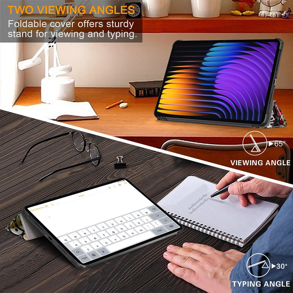 Θήκη για Xiaomi Pad 7 / 7 Pro, Techsuit, FoldPro Urban Vibe, Πολύχρωμο
