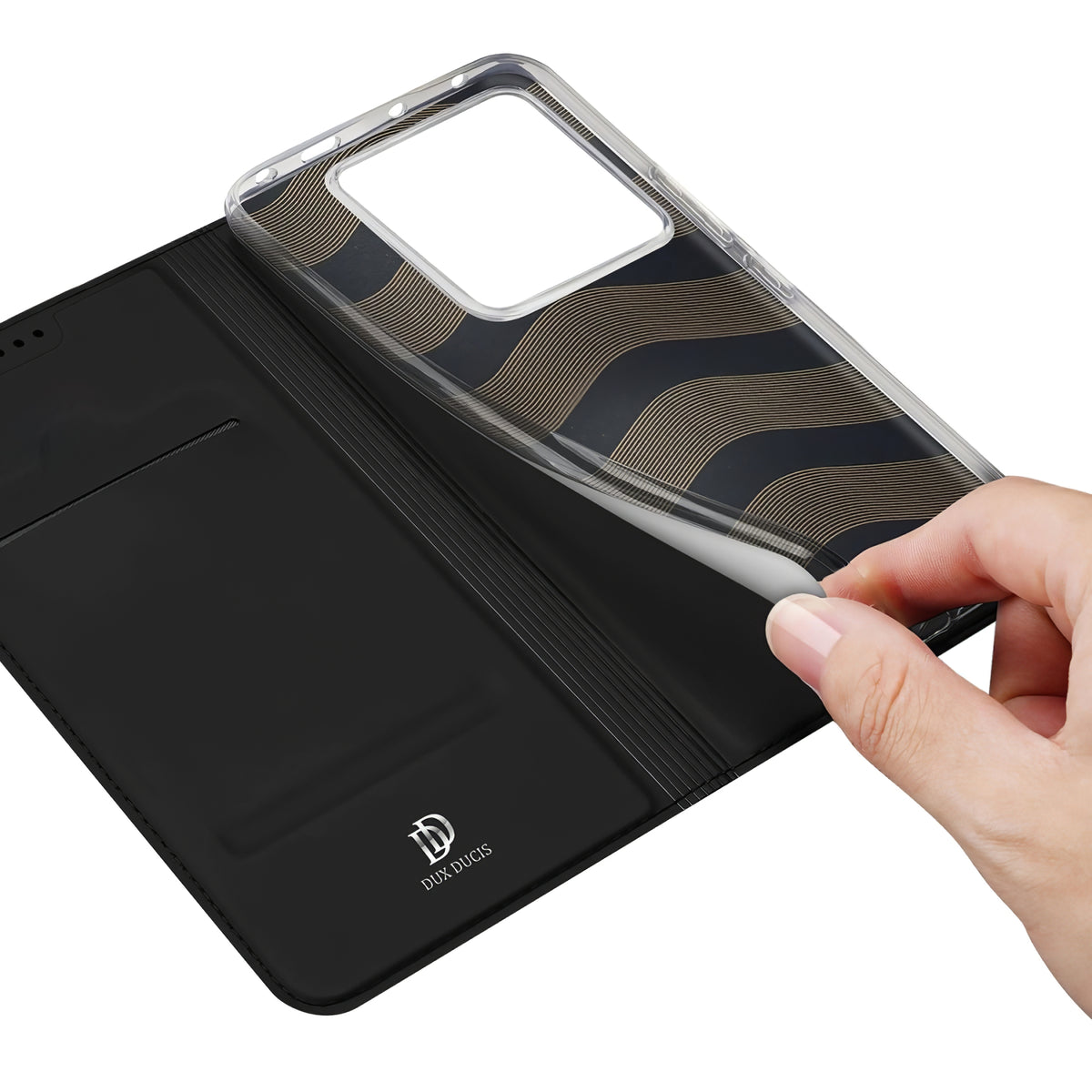 Θήκη για Xiaomi Poco X6 / Note 13 Pro 5G, DUX DUCIS, Skin Pro, Μαύρο