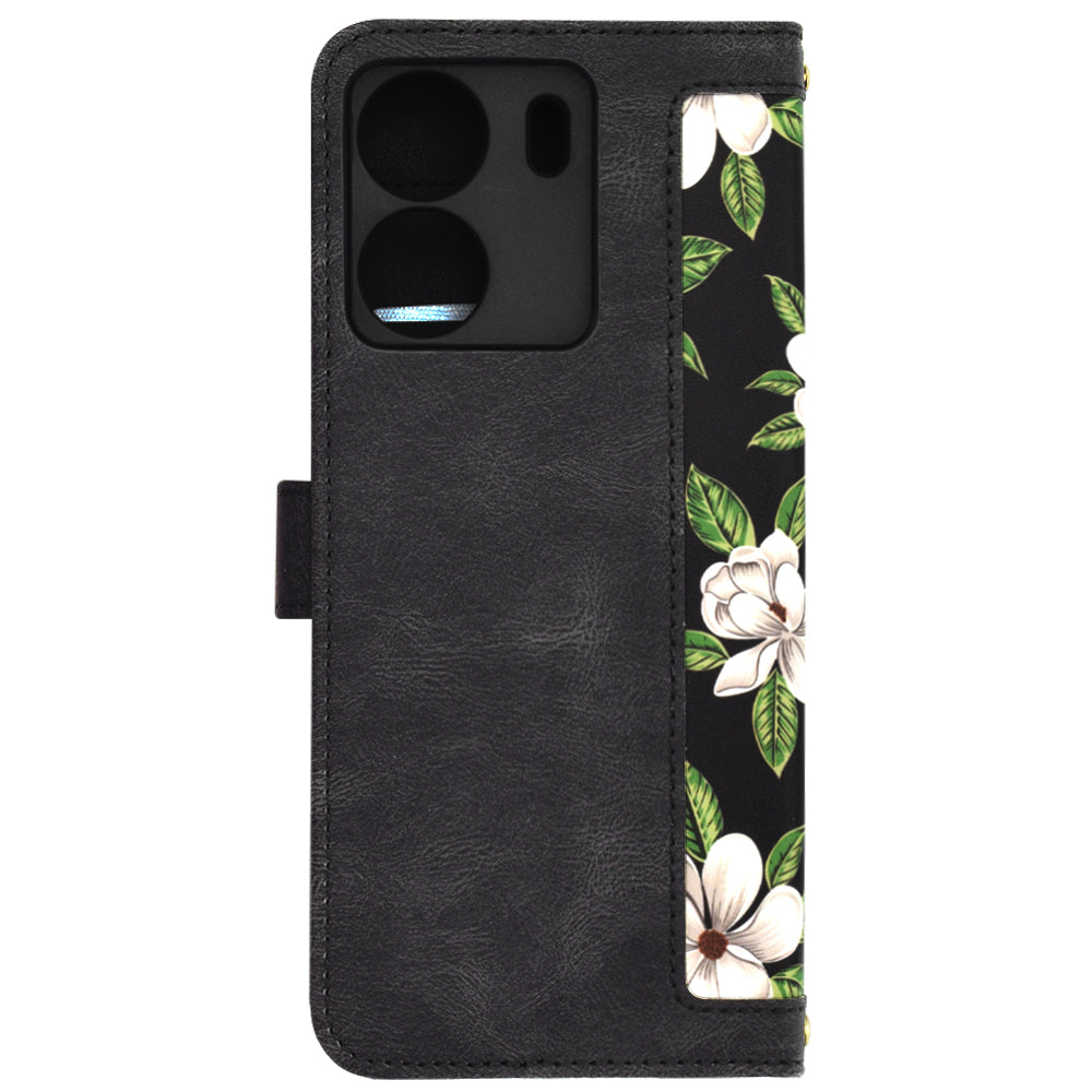 Θήκη για Xiaomi Poco C65 / Redmi 13C, Techsuit, FlipCraft, Μαύρη