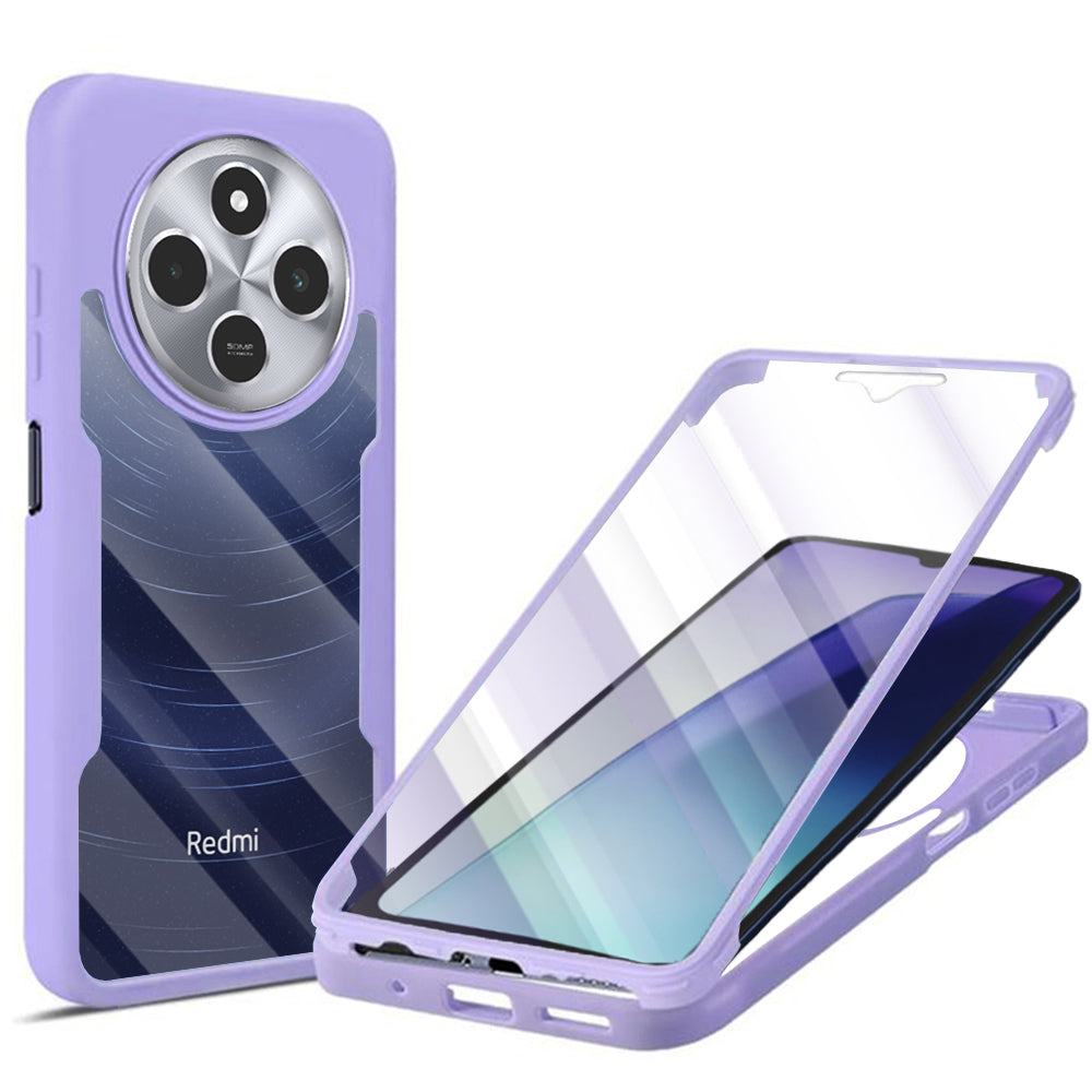 Θήκη για Xiaomi Poco C75 / Redmi 14C, Techsuit, ColorVerse 360, Μωβ