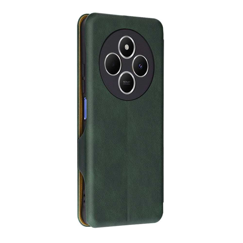 Θήκη για Xiaomi Poco C75 / Redmi 14C, Techsuit, Safe Wallet Plus, Πράσινη