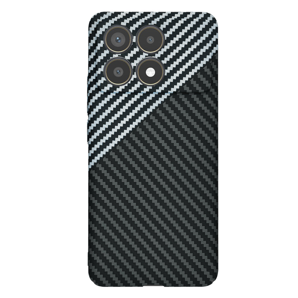 Θήκη για Xiaomi Poco F6 Pro, Techsuit, Carbonite FiberShell, Μαύρο Γκρι