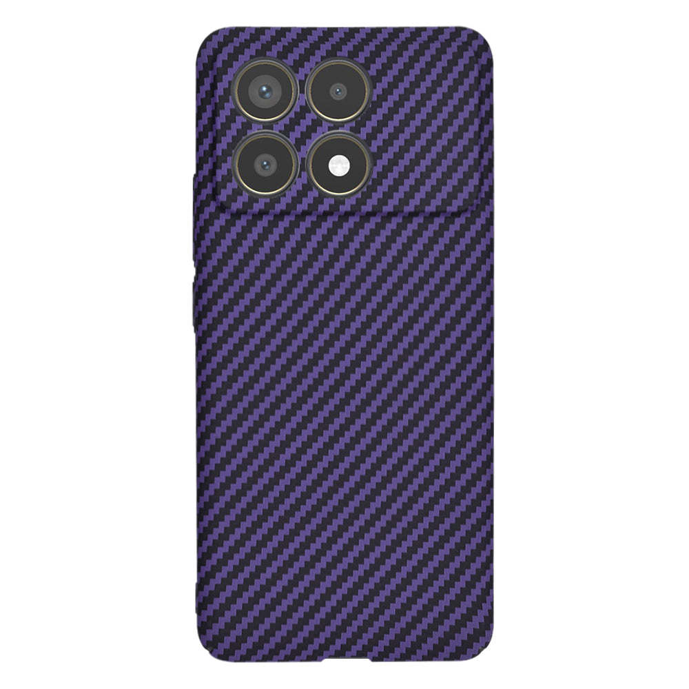 Θήκη για Xiaomi Poco F6 Pro, Techsuit, Carbonite FiberShell, Μωβ