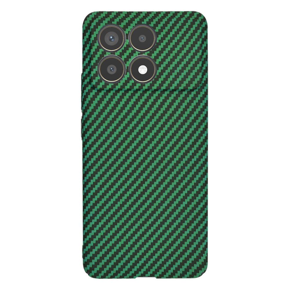 Θήκη για Xiaomi Poco F6 Pro, Techsuit, Carbonite FiberShell, Πράσινο