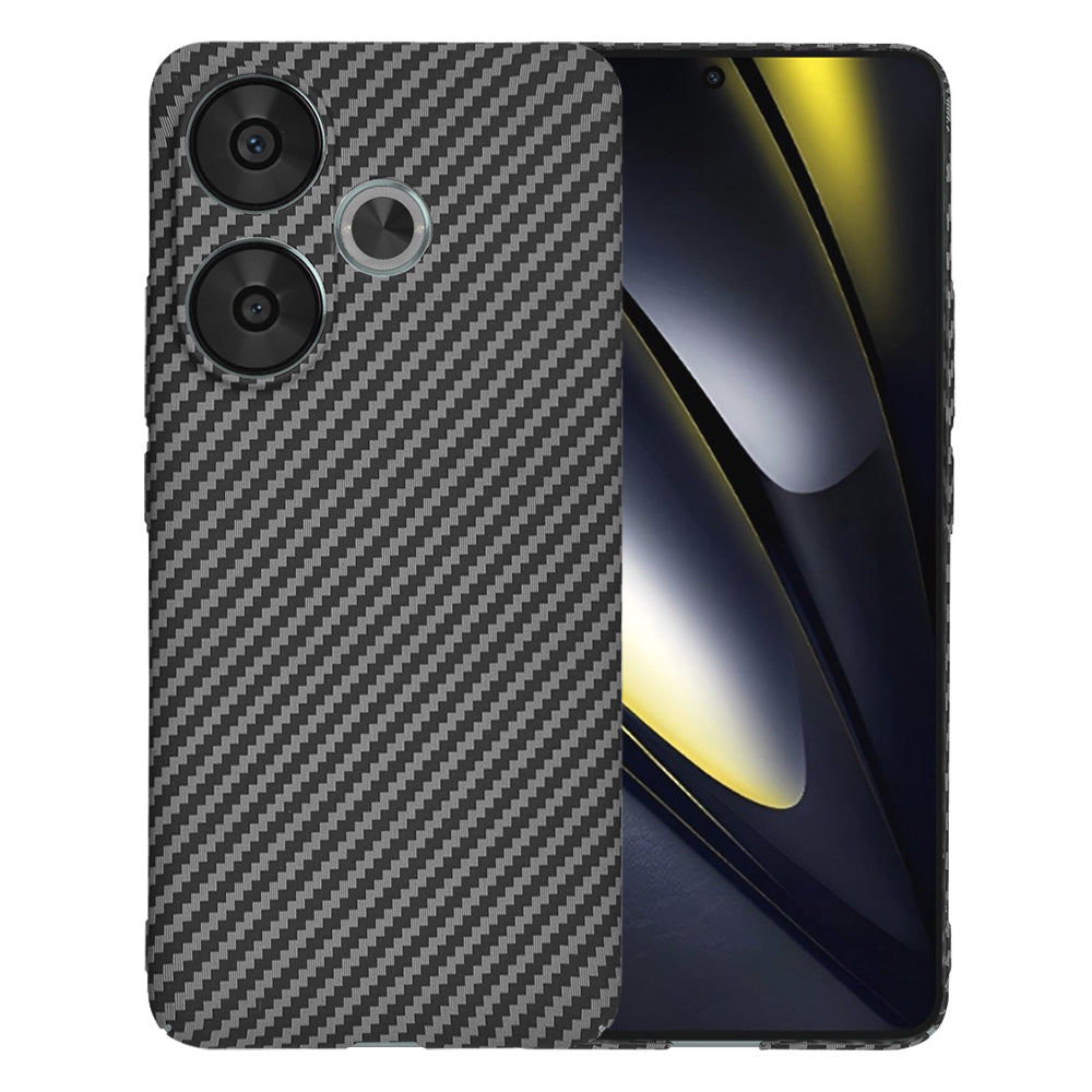 Θήκη για Xiaomi Poco F6, Techsuit, Carbonite FiberShell, Μαύρο