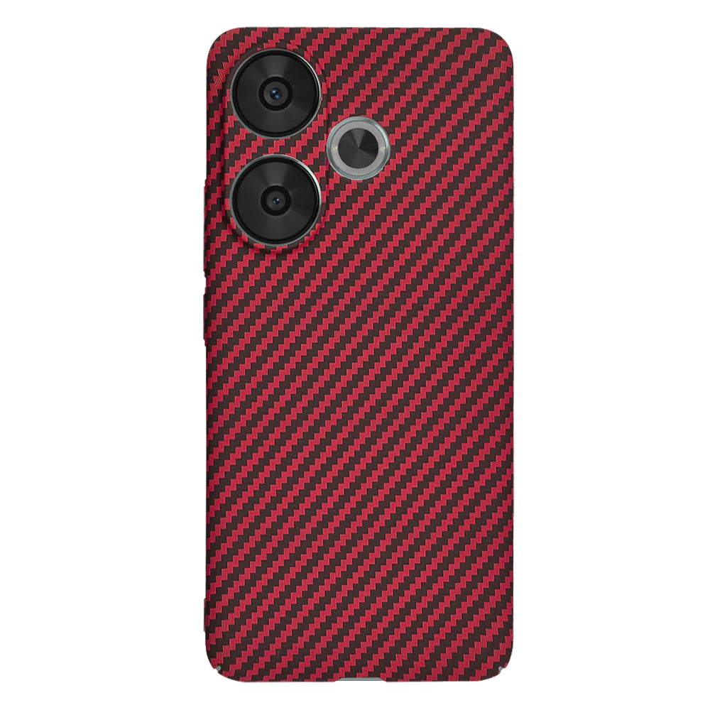 Θήκη για Xiaomi Poco F6, Techsuit, Carbonite FiberShell, Κόκκινο