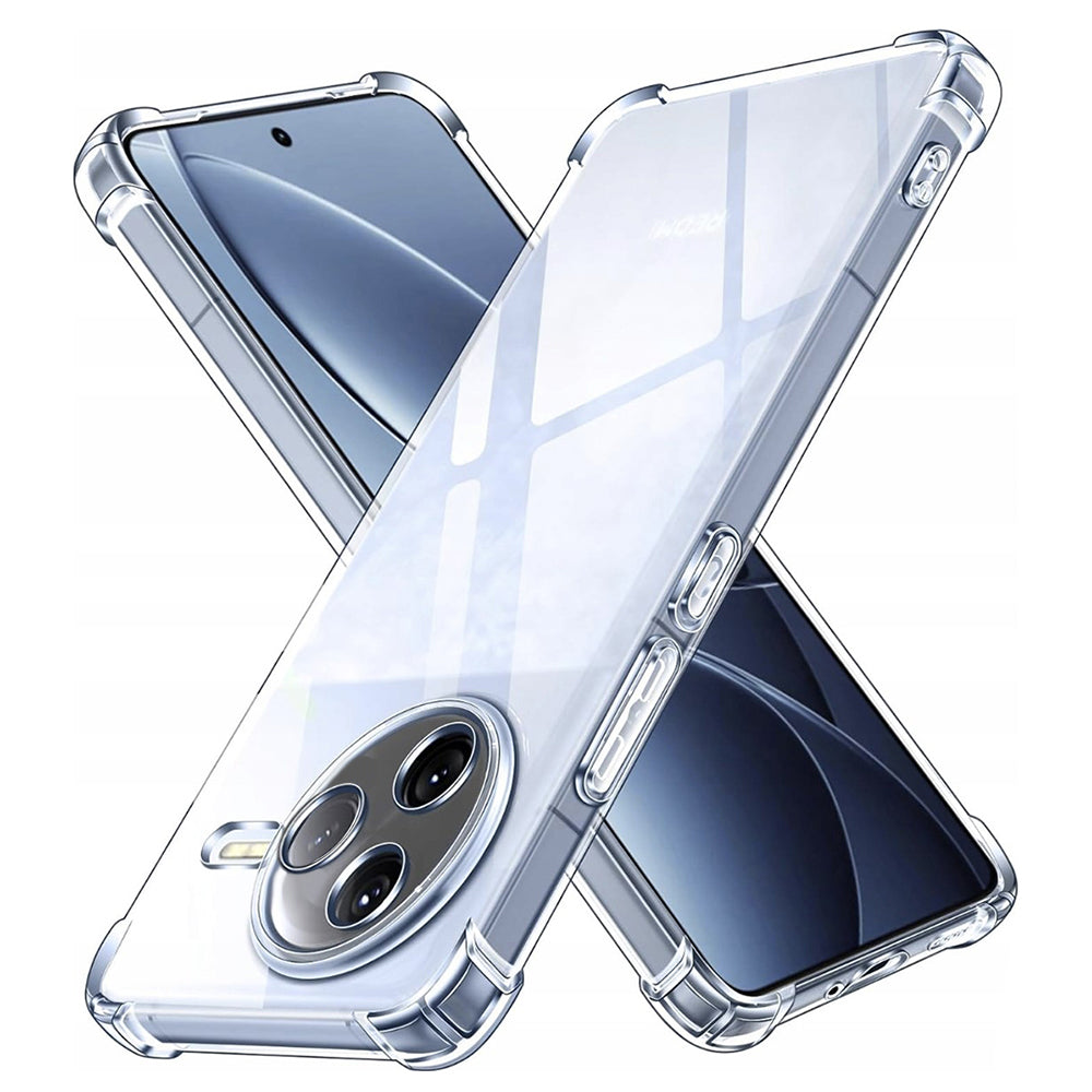 Θήκη για Xiaomi Poco F7 Pro, Techsuit, Ανθεκτική σε Κρούσεις Διαφανής, Διάφανη
