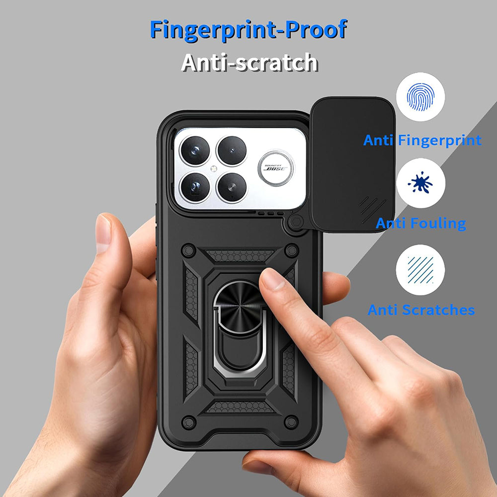 Θήκη για Xiaomi Poco F8 Ultra, Techsuit, CamShield, Μαύρη