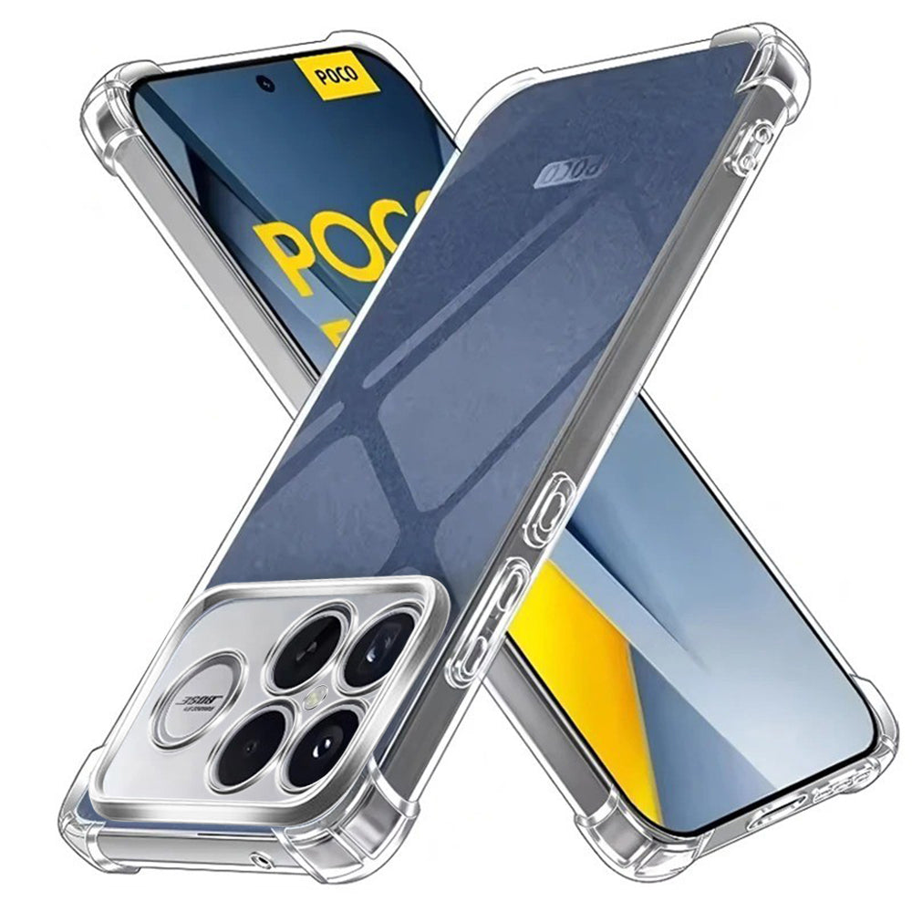 Θήκη για Xiaomi Poco F8 Ultra, Techsuit, Shockproof Clear, Διαφανής
