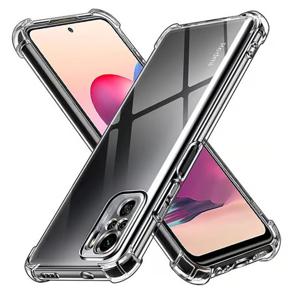 Θήκη για Xiaomi Poco M5s / Redmi Note 10S / Note 10, Techsuit, Ανθεκτική σε Κρούσεις Διαφανής, Διάφανη