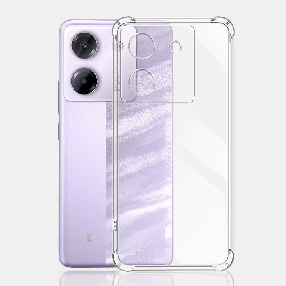 Θήκη για Xiaomi Poco M7 Pro 5G, Techsuit, Ανθεκτική σε Κρούσεις Διαφανής, Διάφανη