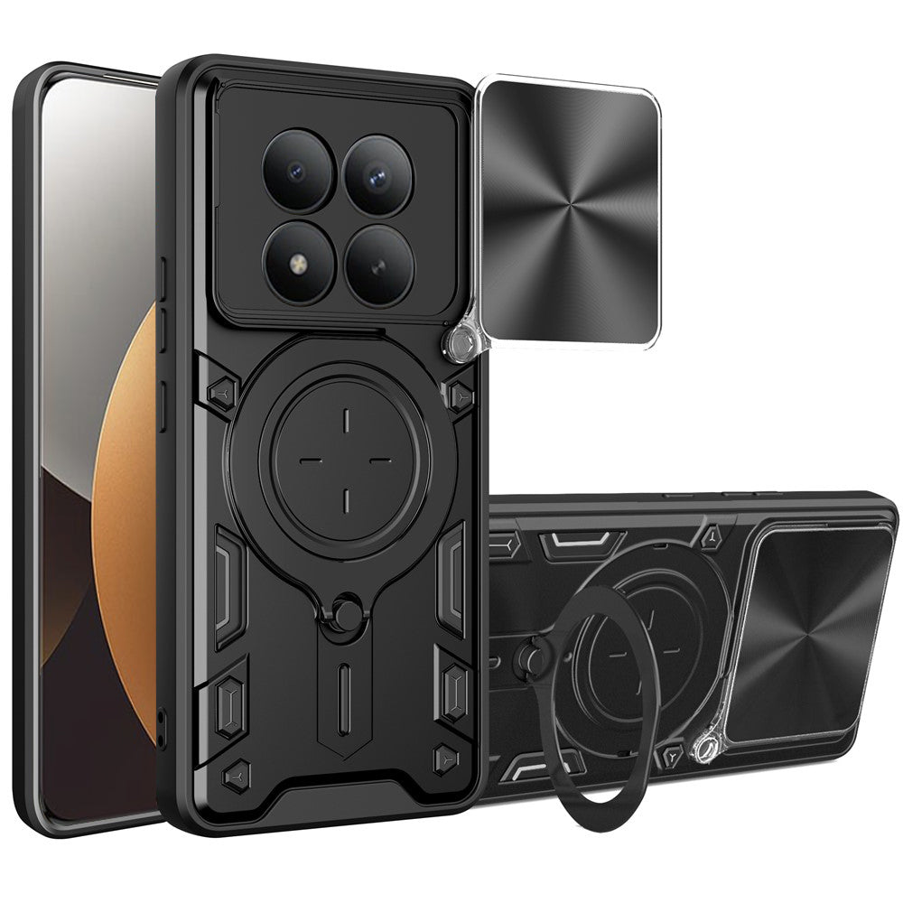 Θήκη για Xiaomi Poco M8 Pro / Redmi Note 15 Pro+ 5G, Techsuit, CamGuard Pro, Μαύρη