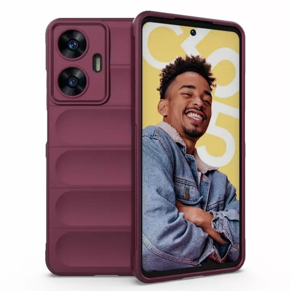 Θήκη για Xiaomi Poco M8 Pro / Redmi Note 15 Pro+ 5G, Techsuit, Magic Shield, Βυσσινί
