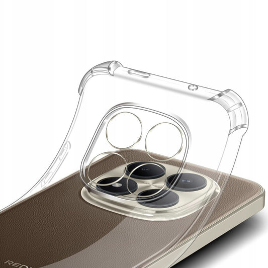 Θήκη για Xiaomi Poco M8 Pro / Redmi Note 15 Pro+ 5G, Techsuit, Shockproof Clear, Διαφανής