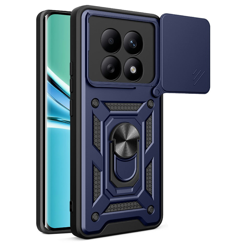 Θήκη για Xiaomi Poco M8 / Redmi Note 15 5G / Note 15 4G, Techsuit, CamShield, Μπλε