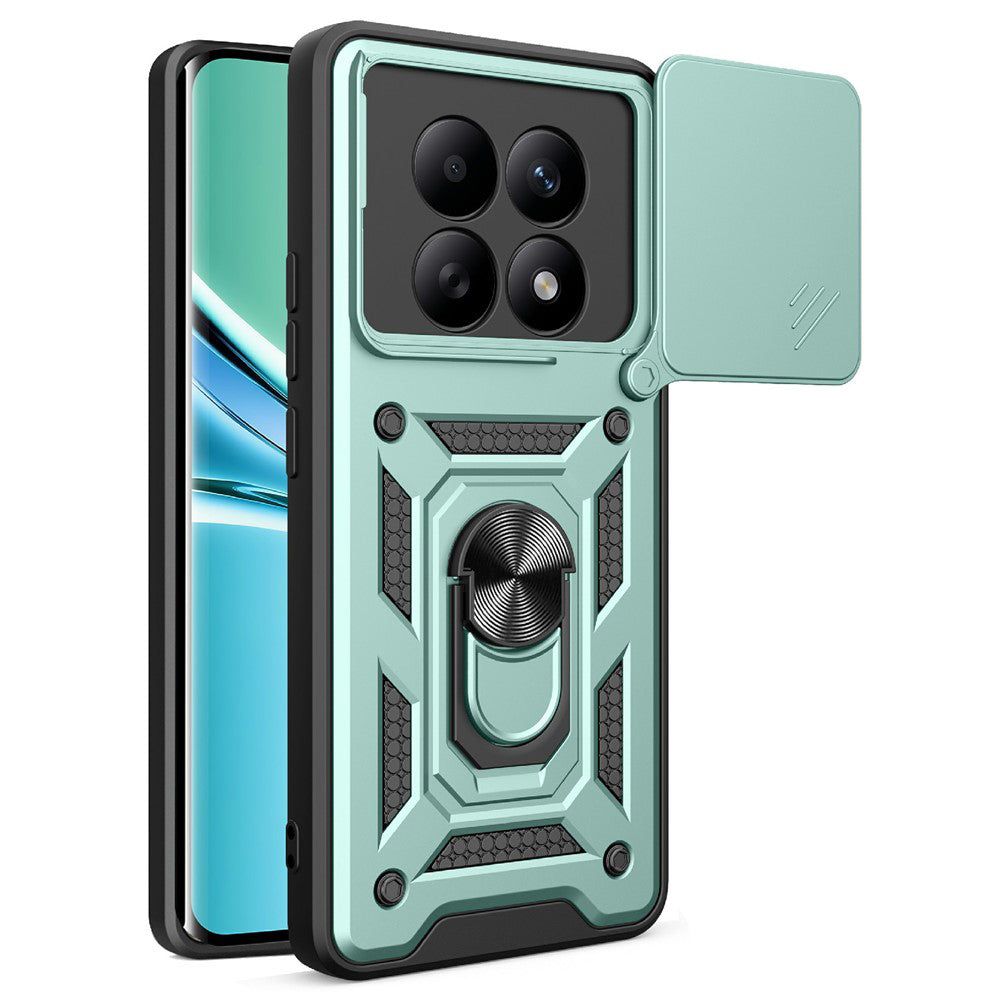 Θήκη για Xiaomi Poco M8 / Redmi Note 15 5G / Note 15 4G, Techsuit, CamShield, Πράσινη