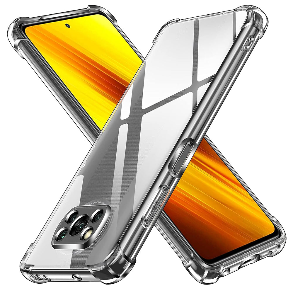 Θήκη για Xiaomi Poco X3 Pro / X3 NFC / X3, Techsuit, Ανθεκτική σε Κρούσεις Διαφανής, Διάφανη