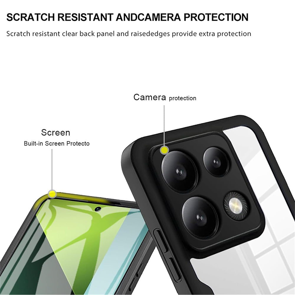 Θήκη για Xiaomi Poco X6 / Note 13 Pro 5G, Techsuit, ColorVerse 360, Μαύρο