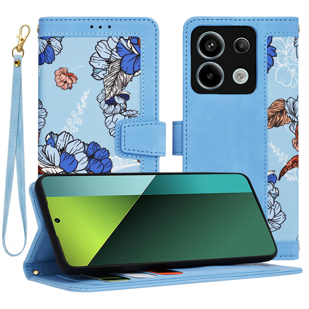 Θήκη για Xiaomi Poco X6 / Note 13 Pro 5G, Techsuit, FlipCraft, Μπλε