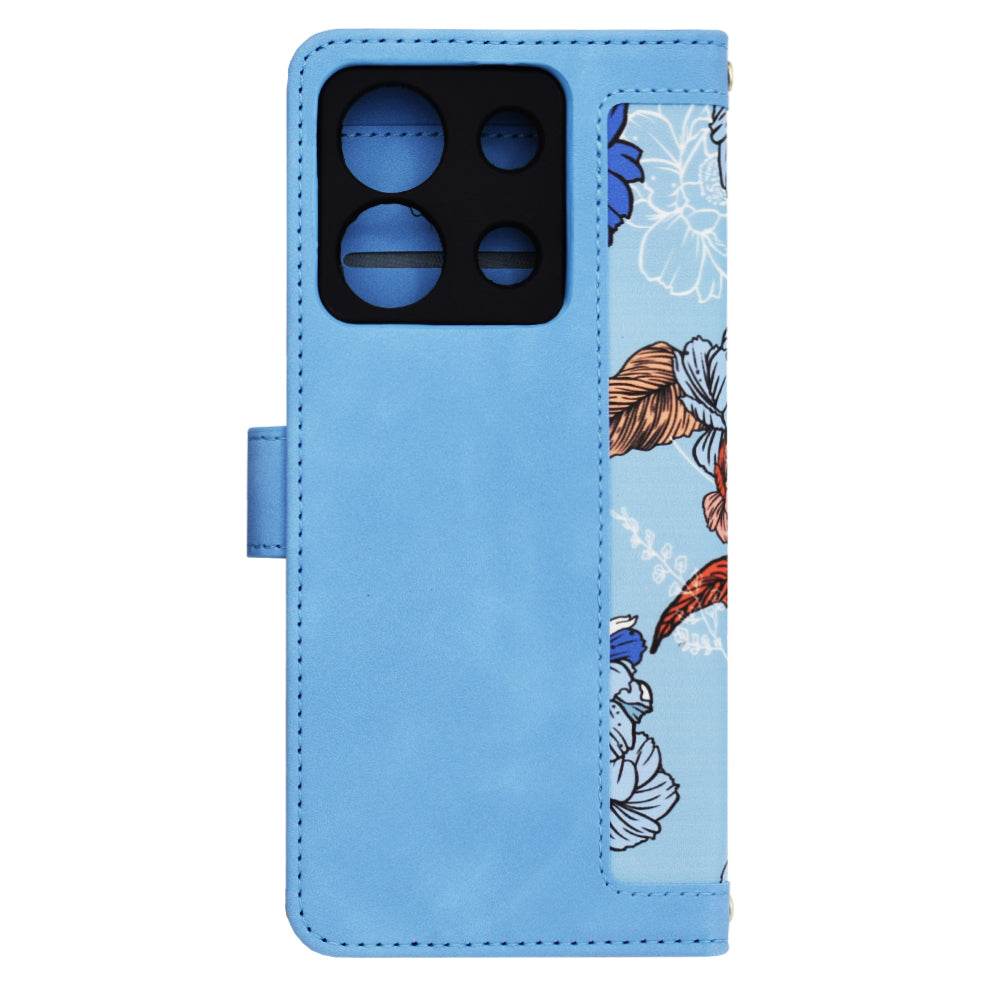 Θήκη για Xiaomi Poco X6 / Note 13 Pro 5G, Techsuit, FlipCraft, Μπλε