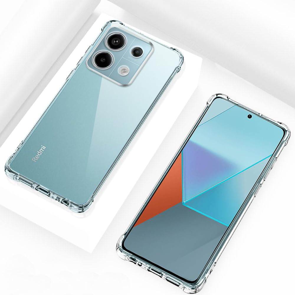 Θήκη για Xiaomi Poco X6 / Note 13 Pro 5G, Techsuit, Ανθεκτική σε Κρούσεις Διαφανής, Διάφανη