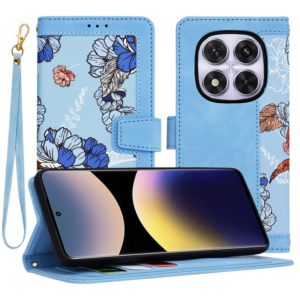 Θήκη για Xiaomi Poco X7 / Note 14 Pro 5G, Techsuit, FlipCraft, Μπλε