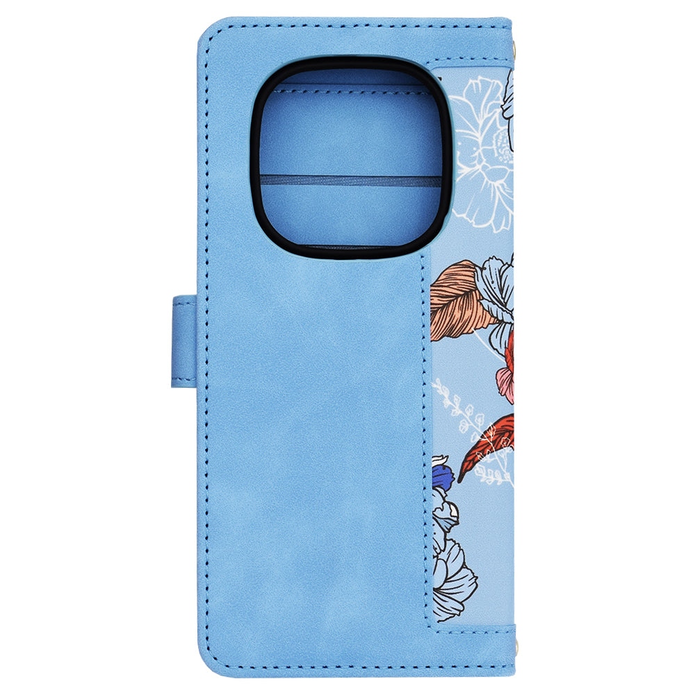 Θήκη για Xiaomi Poco X7 / Note 14 Pro 5G, Techsuit, FlipCraft, Μπλε