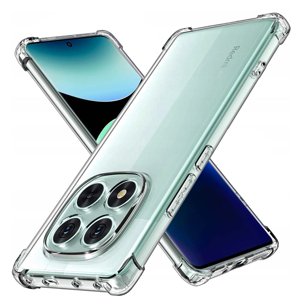 Θήκη για Xiaomi Poco X7 / Note 14 Pro 5G, Techsuit, Ανθεκτική σε Κρούσεις Διαφανής, Διάφανη