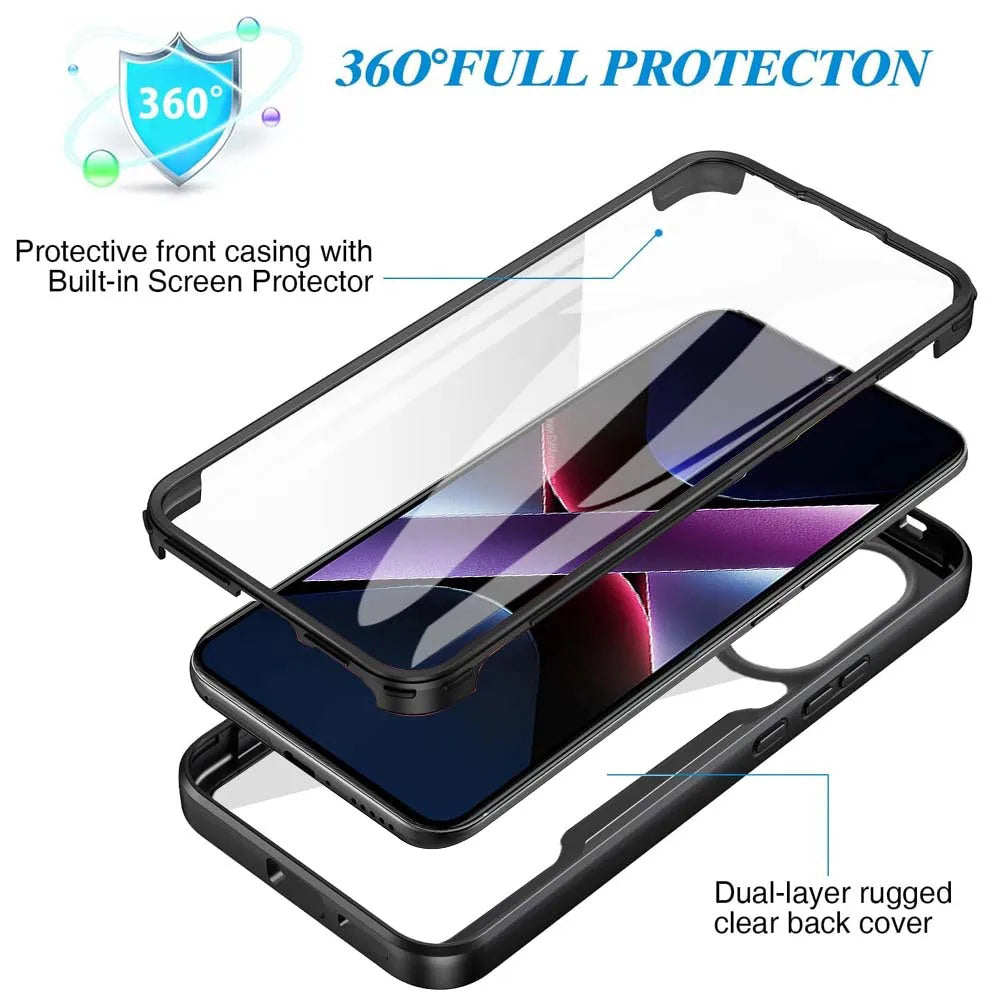 Θήκη για Xiaomi Poco X7 Pro, Techsuit, ColorVerse 360, Μωβ