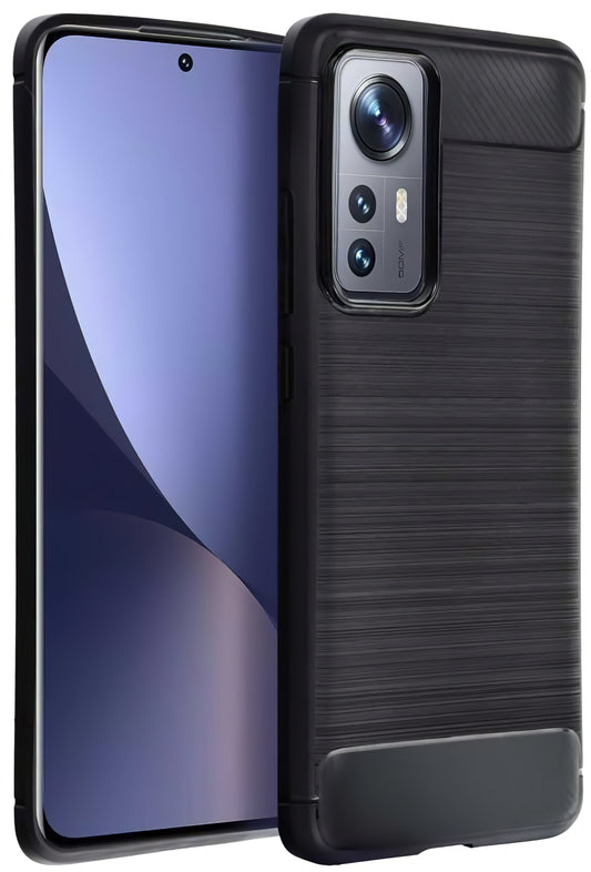 Θήκη για Xiaomi Redmi 10 2022/10, OEM, Carbon, Μαύρο