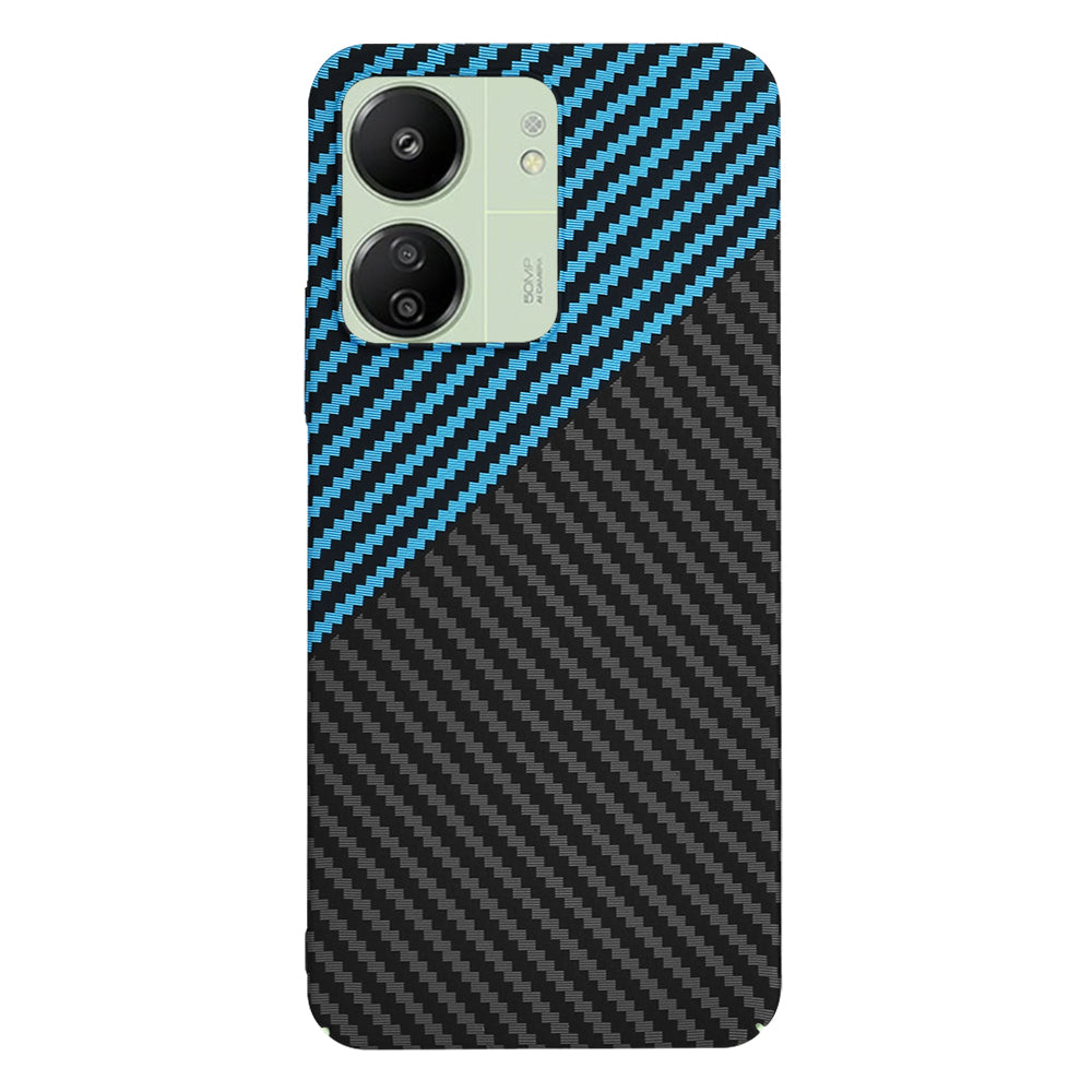 Θήκη για Xiaomi Redmi 13C 5G / 13C / Poco C65, Techsuit, Carbonite FiberShell, Μαύρο Μπλε