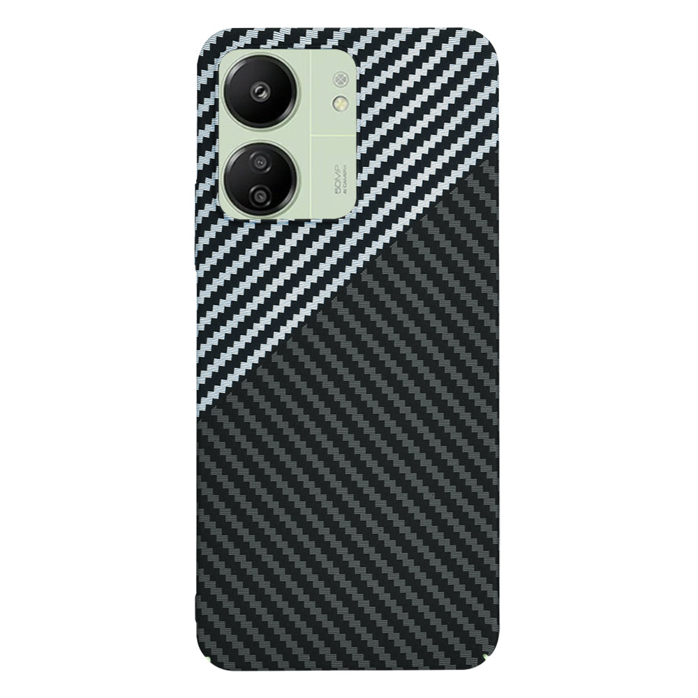 Θήκη για Xiaomi Redmi 13C 5G / 13C / Poco C65, Techsuit, Carbonite FiberShell, Μαύρο Γκρι