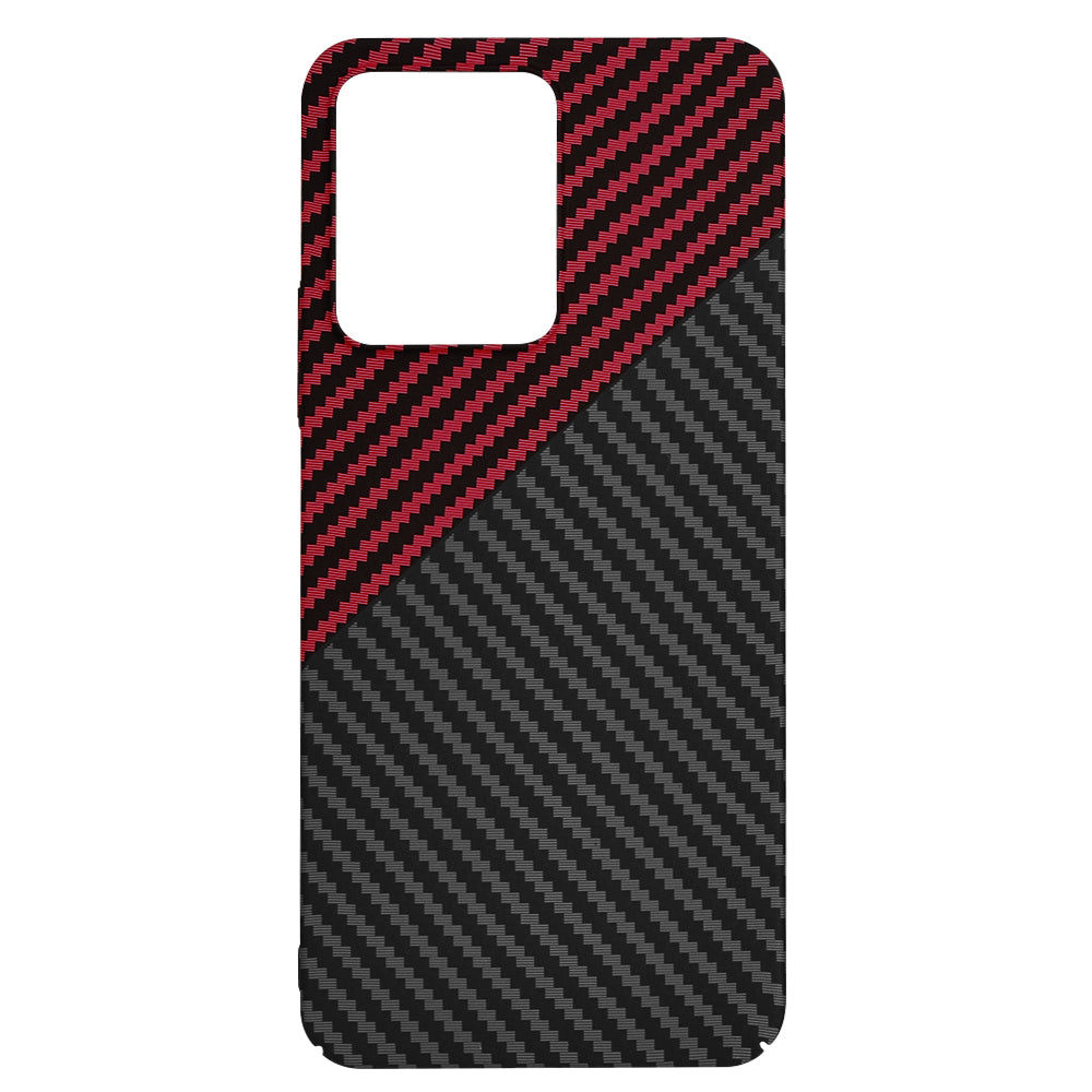Θήκη για Xiaomi Redmi 13C 5G / 13C / Poco C65, Techsuit, Carbonite FiberShell, Μαύρο Κόκκινο