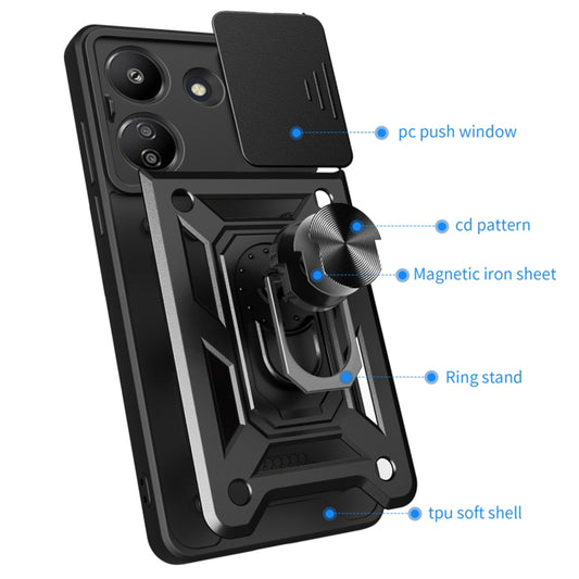 Θήκη για Xiaomi Redmi 13C 5G, Techsuit, CamShield, Μπλε