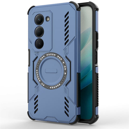 Θήκη για Xiaomi Redmi 15 5G / 15 4G, Techsuit, ArmorMag, Μπλε