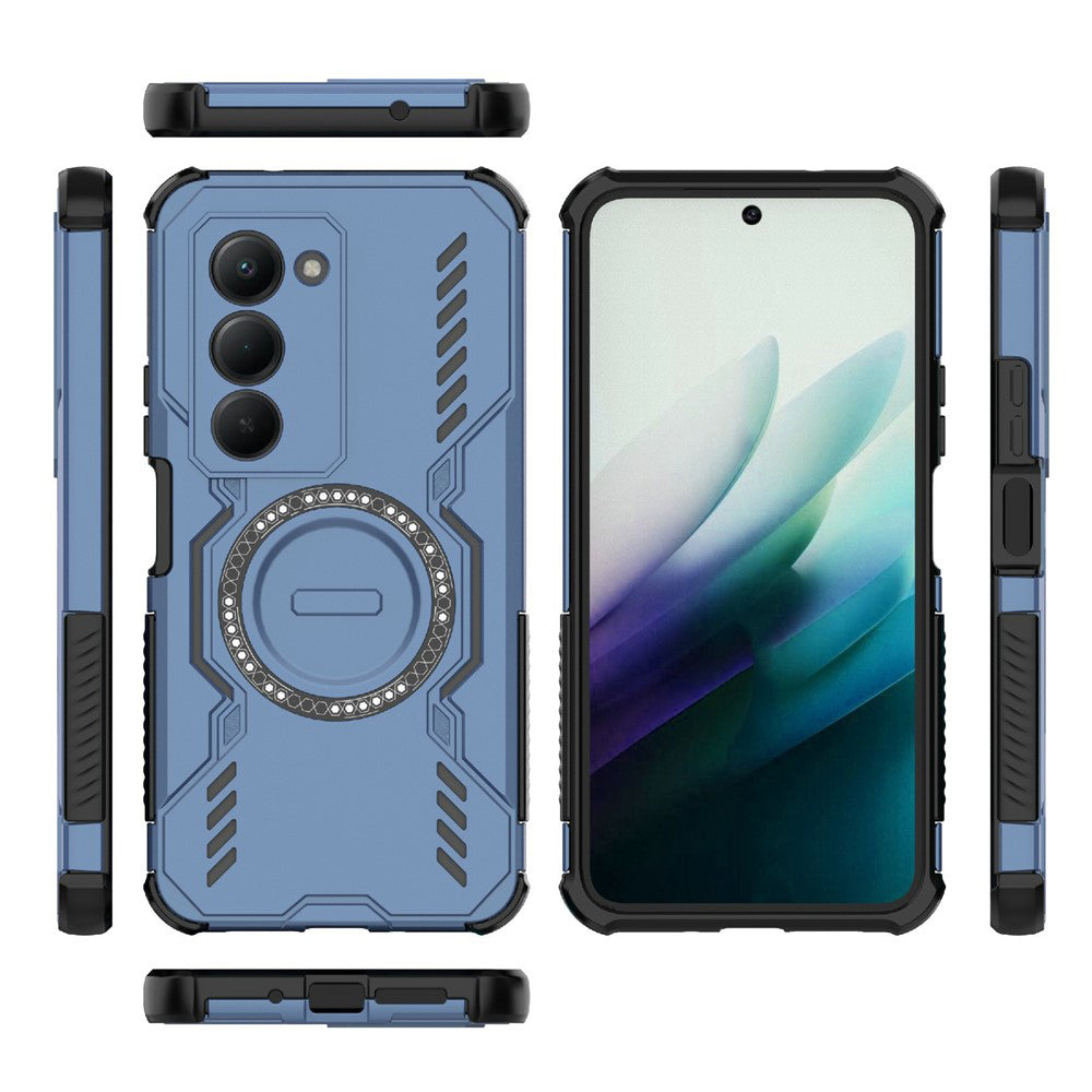 MagSafe Case for Xiaomi Redmi 15 5G / 15 4G, Techsuit, ArmorMag, Blue