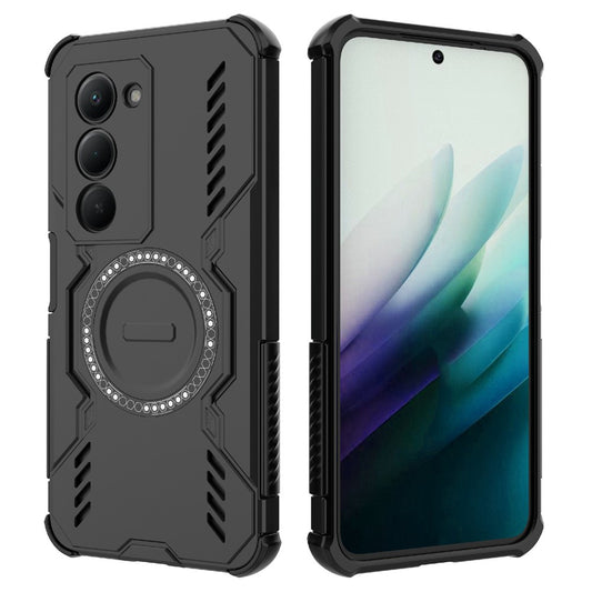 Θήκη για Xiaomi Redmi 15 5G / 15 4G, Techsuit, ArmorMag, Μαύρη