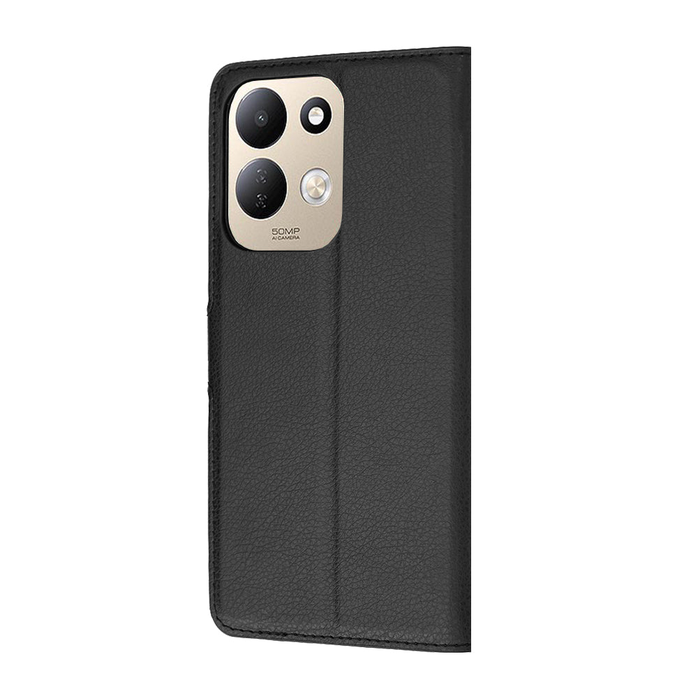 Case for Xiaomi Redmi 17 5G / 17 4G, Techsuit, Leather Folio, Black
