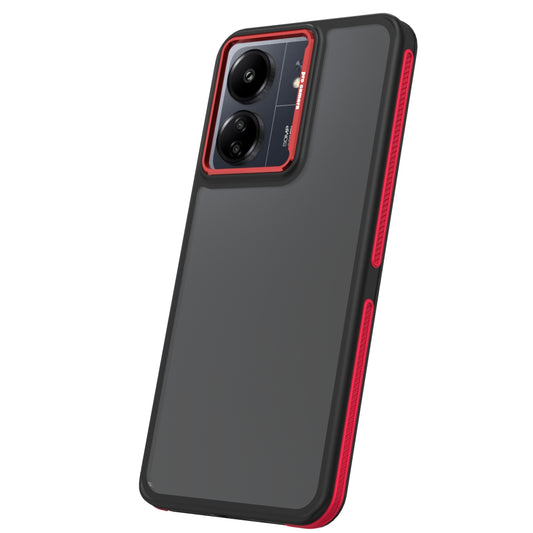 Θήκη για Xiaomi Poco M6 / Redmi 13C 5G, OEM, Crystal Black, Ροζ