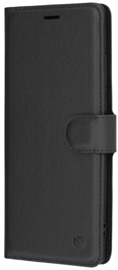 Θήκη για Xiaomi Redmi Note 14 Pro+ 5G / Note 14 Pro 5G / Poco X7, Techsuit, Δερμάτινο Φύλλο, Μαύρο